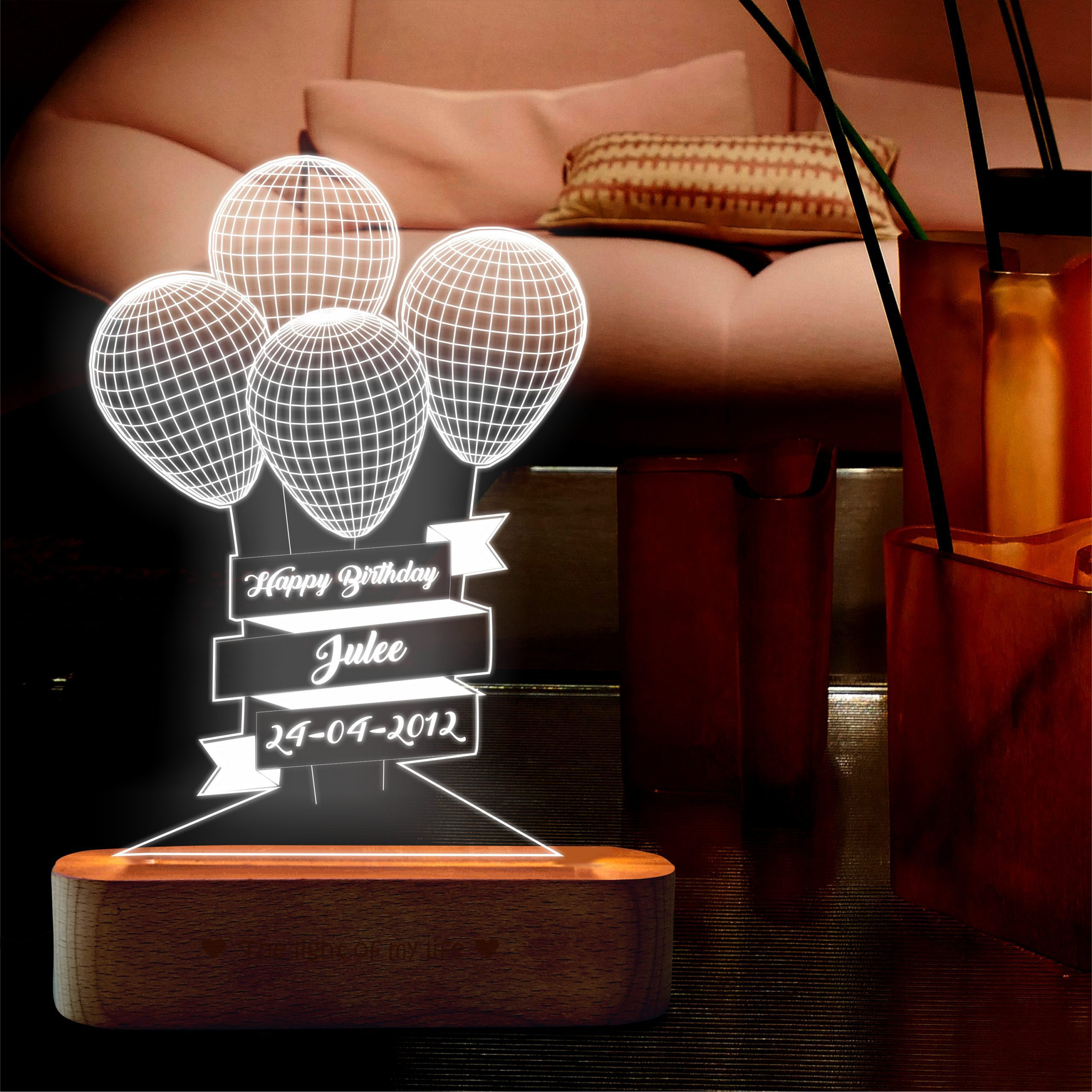 Balloons Lamp for Birthday Gift-0