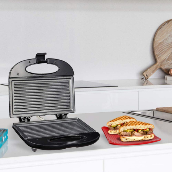 Prestige PGMFB 800 Watt Grill Sandwich Toaster - Black-4