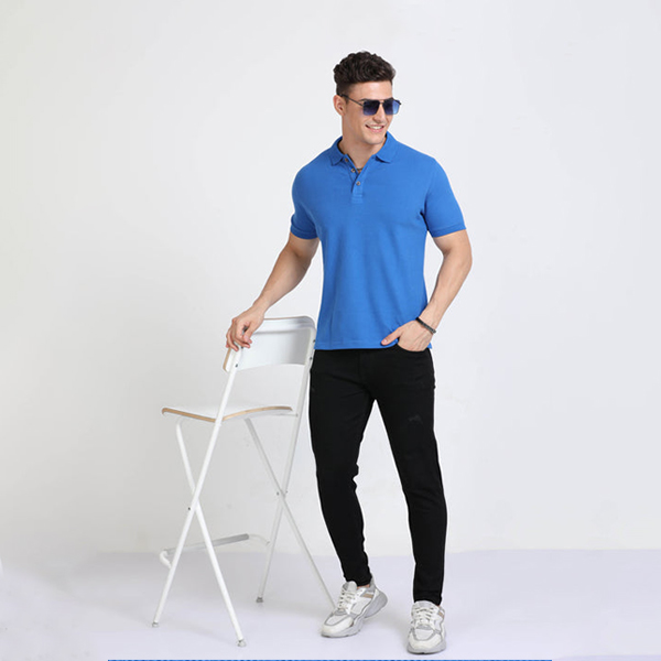 Caslay Polo T-Shirt (Royal Blue)-7