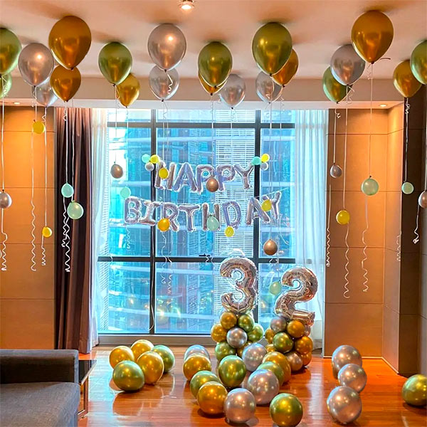 Home Decoration for Birthday Surprise