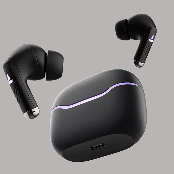 Boat Immortal 125 Earbuds(Black Sabre)-0