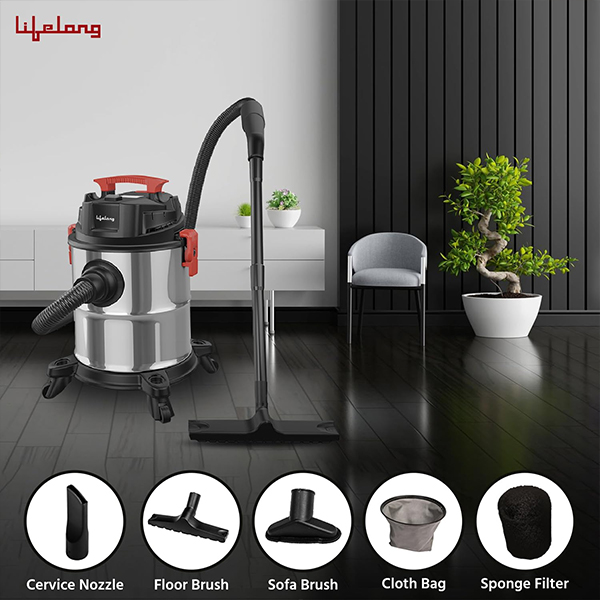 Lifelong LLVC20 Aspire ZX Wet & Dry Vacuum Cleaner, 1200 Watts-5