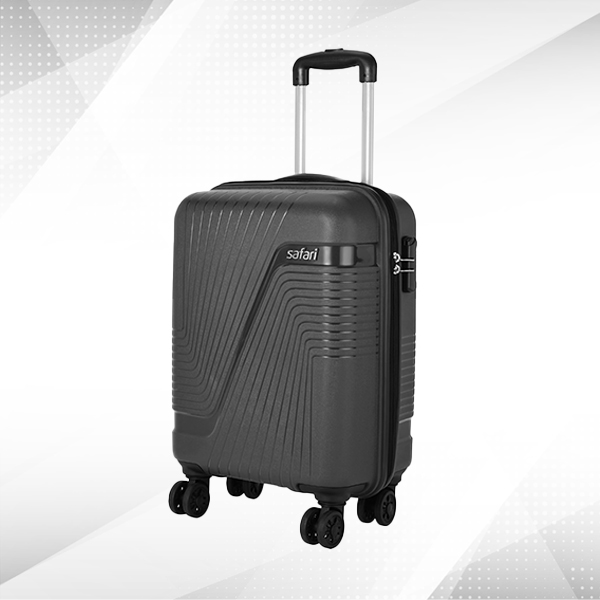 Safari Trucer Duo Trolley Bag (Dark Grey)-0