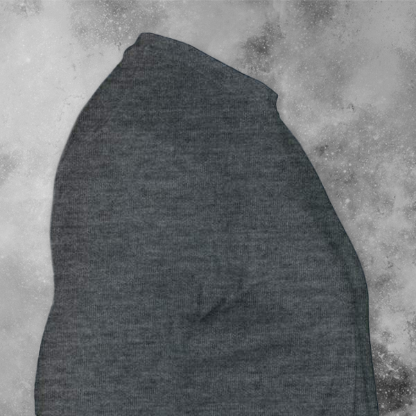 Skinta Fit Half Sleeve Round Neck T-Shirt for Men (Charcoal Melange) - Custom Logo Left Chest-2