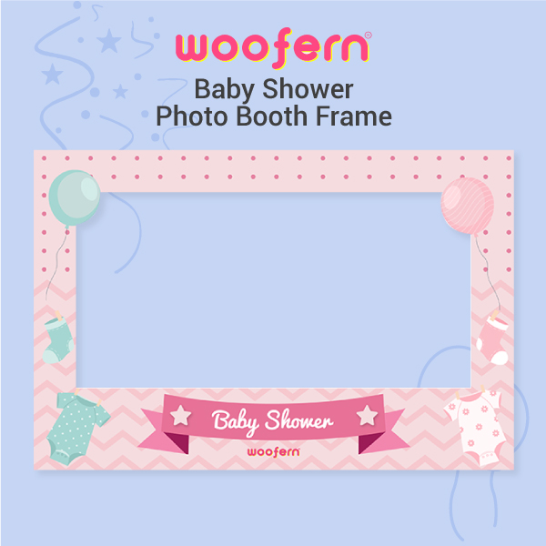 Baby Shower Photo Booth Frame - Memorable Moments