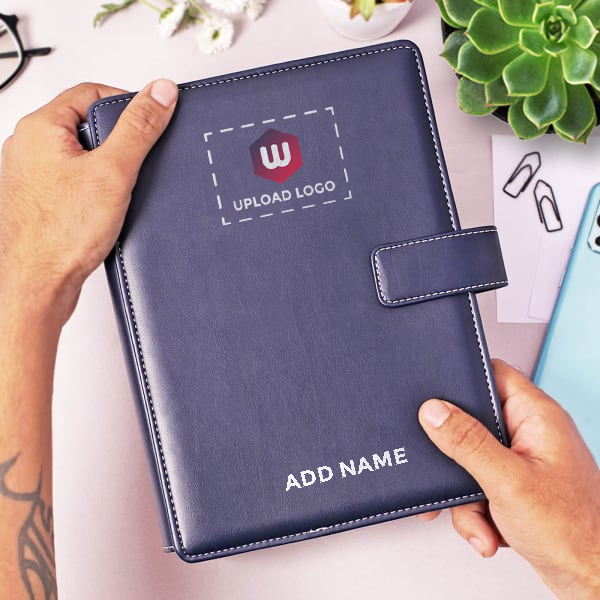 Smart Notebook with Stationery Organizer – Personalized with Name and Logo-4