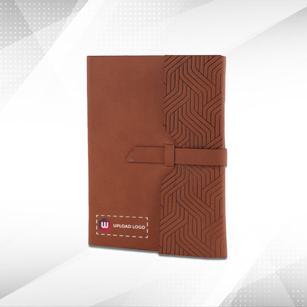 Leather Office Diary – Soft PU Cover with Custom Logo - DM 124-0
