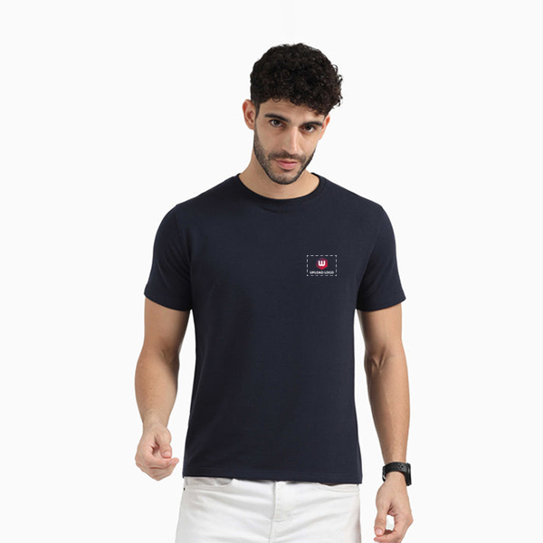 Caslay Sweat Tee (Navy Blue)