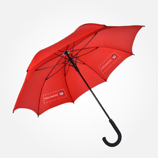 Fiber Straight AO Promotional Umbrella - 25 Inch-0