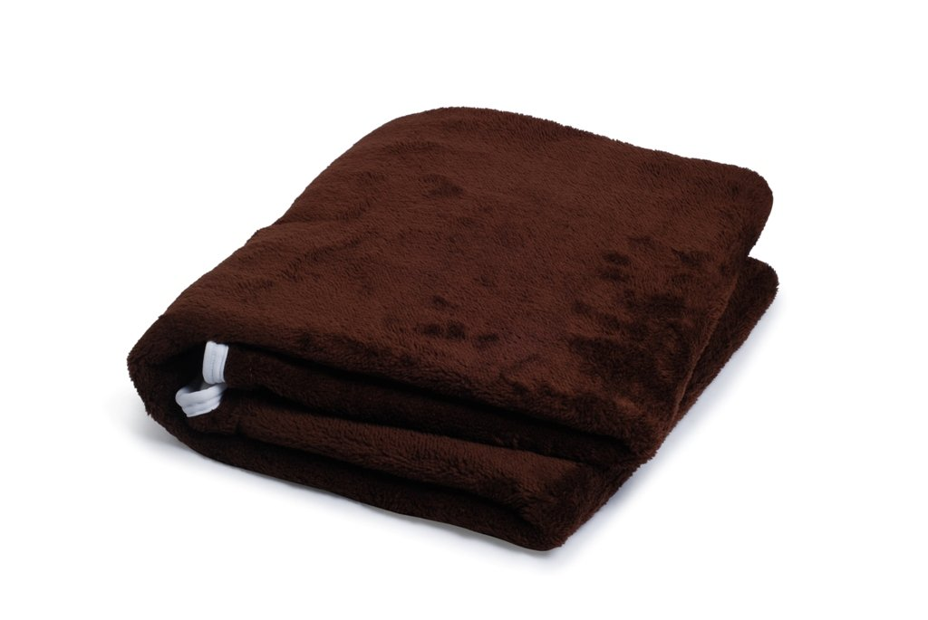 Expressions Super Soft Mink Electric Bed Warmer - Single Bed Size (150cms x 80cms) - Brown-1