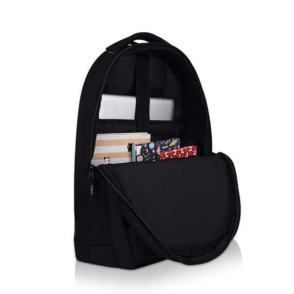 WILDHORN Arezzo Laptop Backpack with Custom Logo (Black)-2