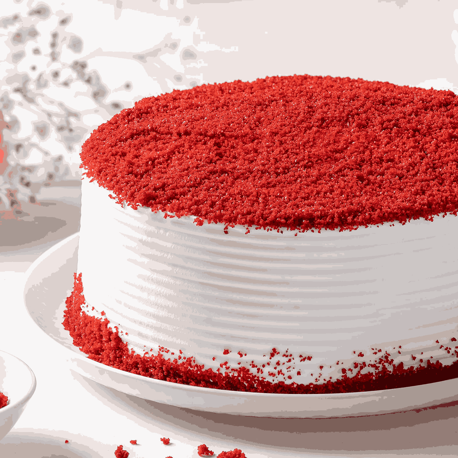 Soft Red Velvet Cake Half kg Eggless-5