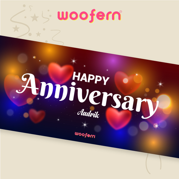 Make Your Anniversary Extra Special - Customized Name Banner-1