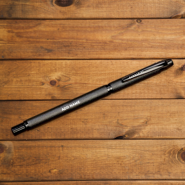 Matte Black Pen- Personalized Name