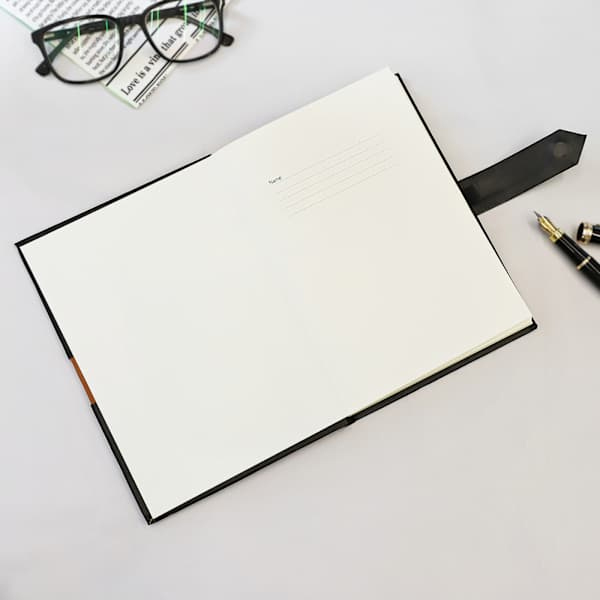 Uber Stylish PU Cover Diary - Customized with Logo-2