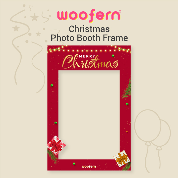 Christmas Photo Booth Frame