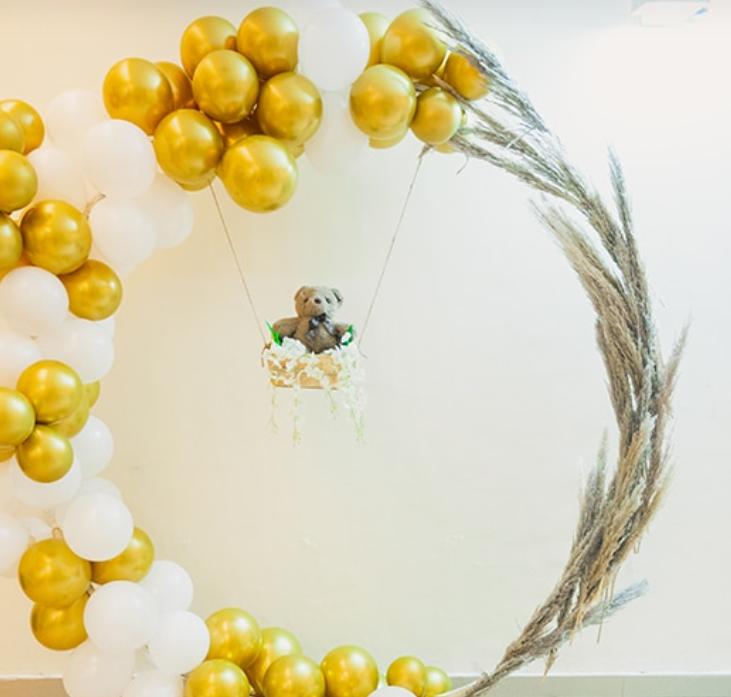 WHITE-GOLDEN RING DÉCOR-0