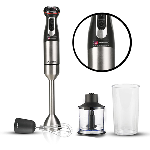 AGARO Grand 1000 Watts Hand Blender With Chopper-0