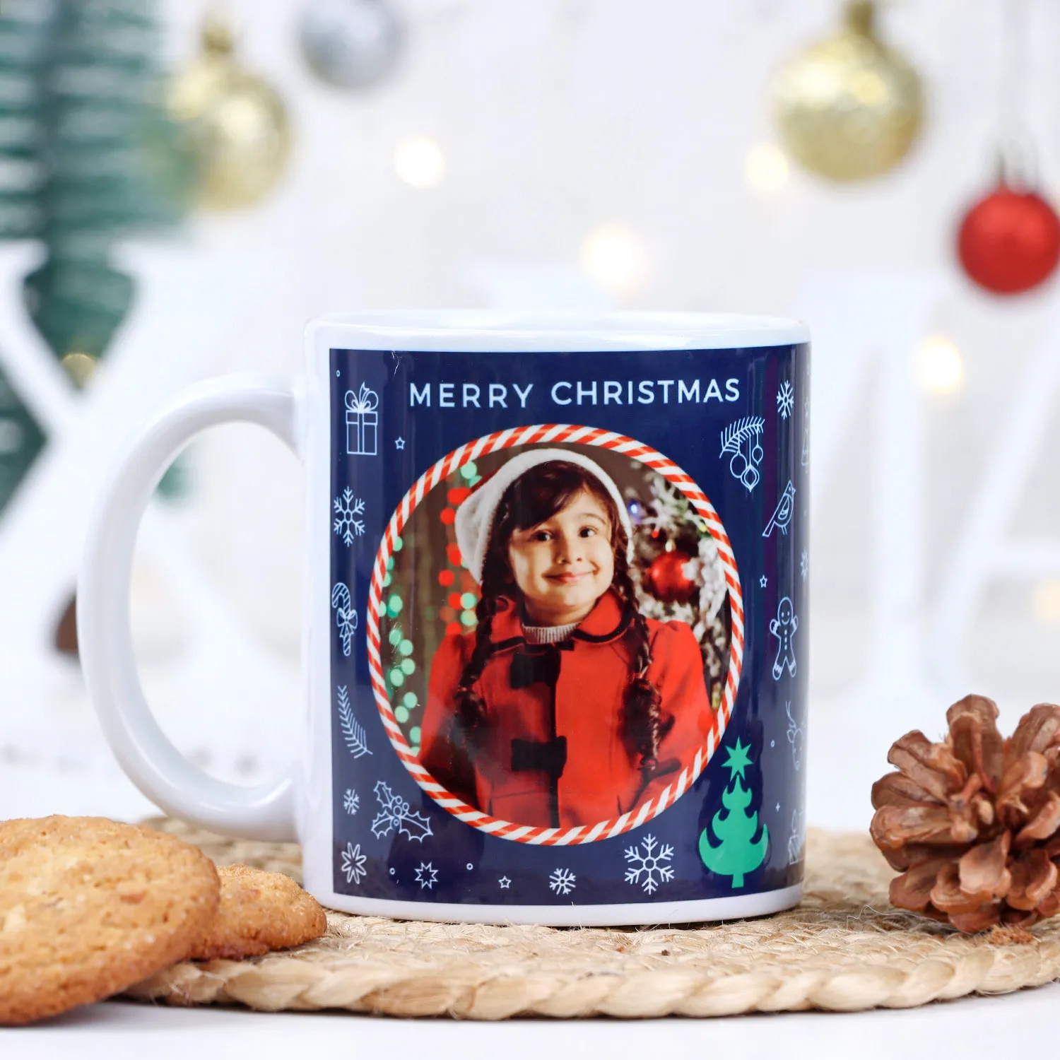 Personalized Christmas Cheer Mug-1