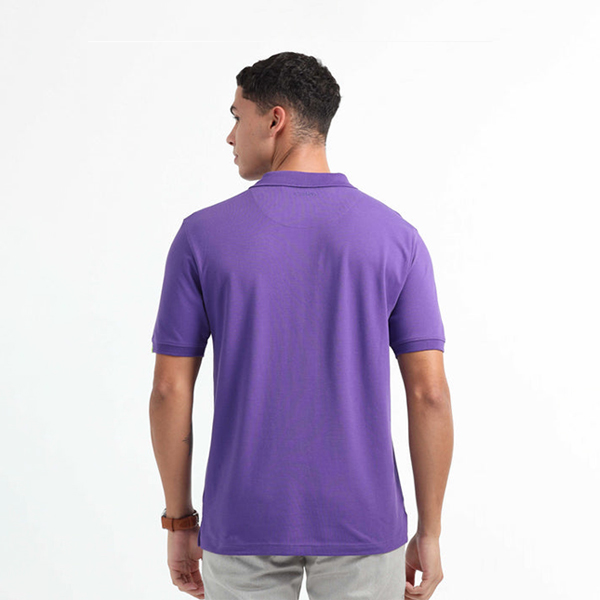 Caslay Organic Polo T-Shirt (Prism Violet)-3