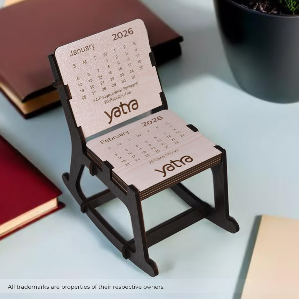 Chair Calendar – Perfect Corporate Gift with 6 Plates-1