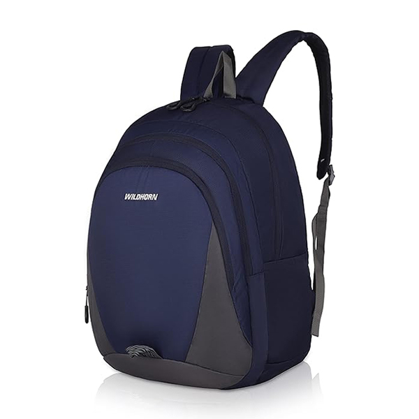 WILDHORN Vienna Laptop Backpack (Blue & Grey)-1
