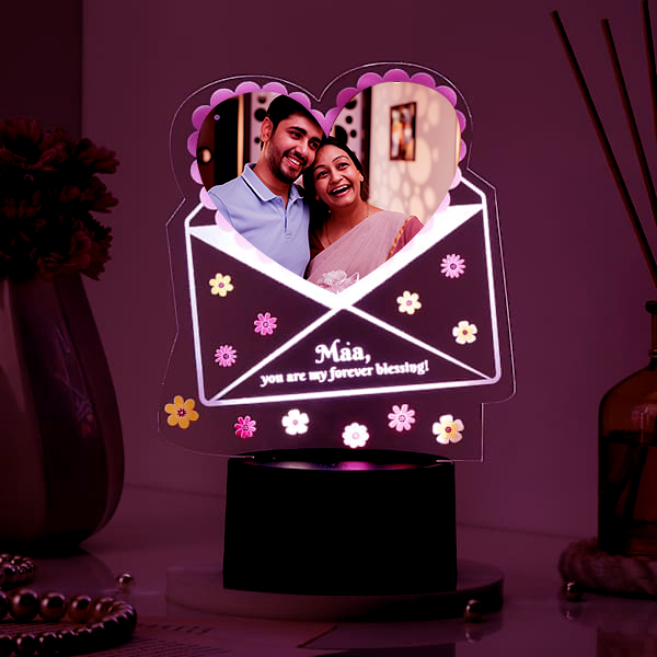 Glowing Blessing LED Lamp – Custom Gift for Mother's Day-0