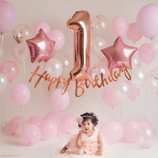 1st Birthday Decoration For Baby Girl-1
