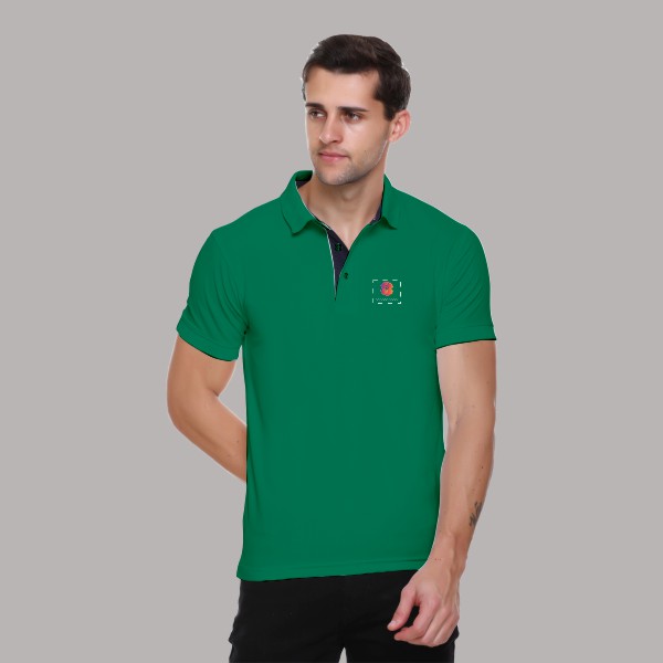 Winbarg Polo T-shirt for Men (Z Green)-0