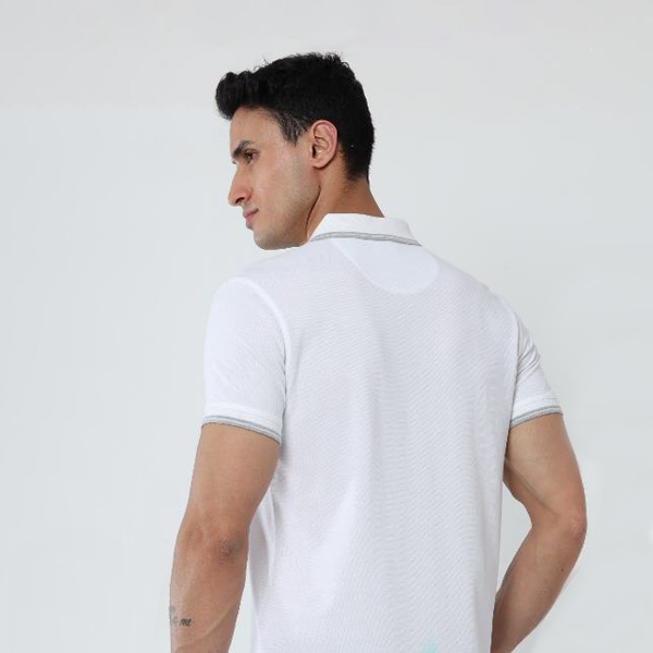 Allen Solly Men’s T-Shirt – White | 100% Cotton | Corporate Gifting-2