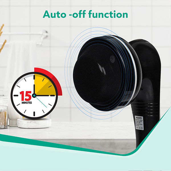 AGARO Relaxo Handheld Full Body Massager – 8 Heads, 6 Speeds-3