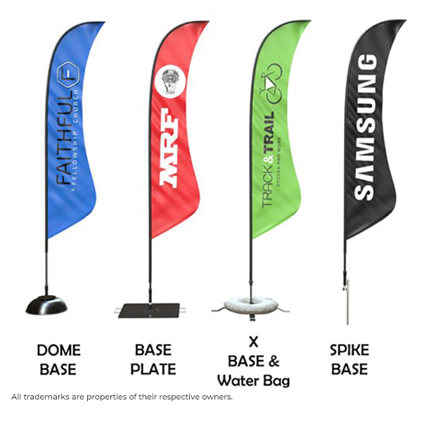 Shark Fin Flags Personalized for Promotions, Events & Advertising-2
