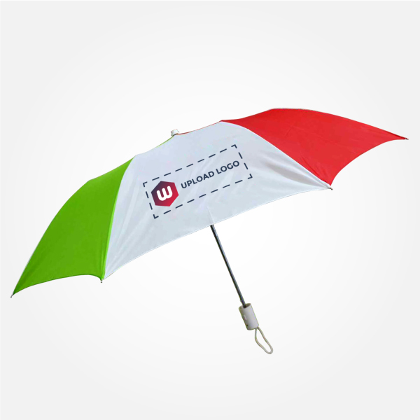 2 Fold AT Promotional Umbrella Printed - 24.5 Inch-0