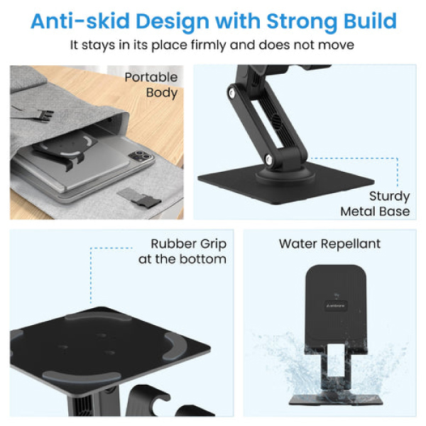 Ambrane 360° Rotation, Foldable Design Mobile Stand-1