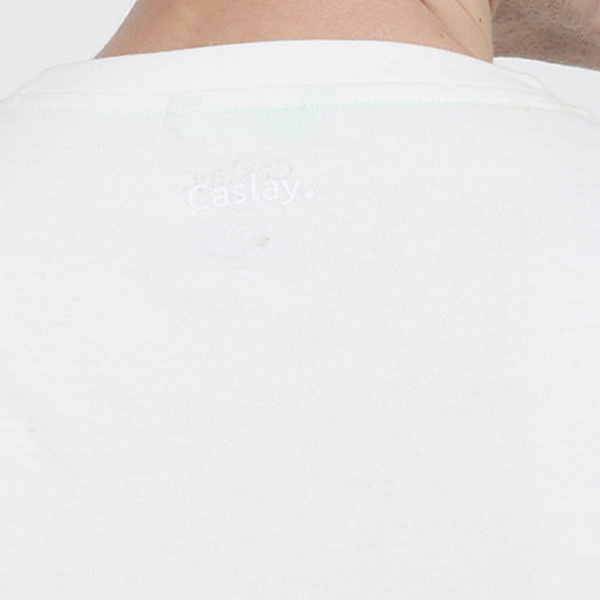 Caslay Crew Neck T-Shirt (White)-6