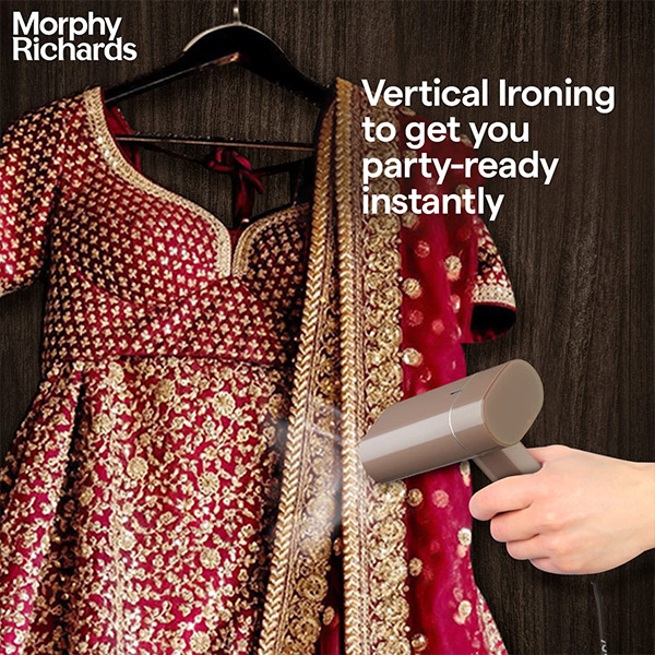 Morphy Richards Steam Pro Gold Toned 1300 W Garment Steamer-5