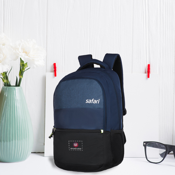 Safari Twin Backpack (Navy Blue)-2