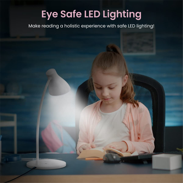 Portronics Brillo 3 Dual Shade Adjustable Table Lamp-5