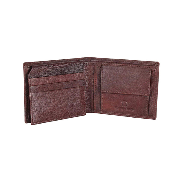 WILDHORN SANFORD Premium Leather Wallet, Keychain & Pen Gift Set for Men (Jet Black)-2