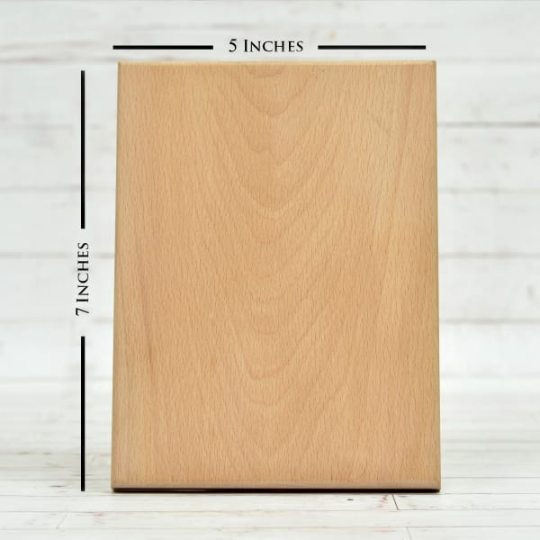 Personalized Wooden Work Anniversary Frame for Employees - Custom Logo & Image-2