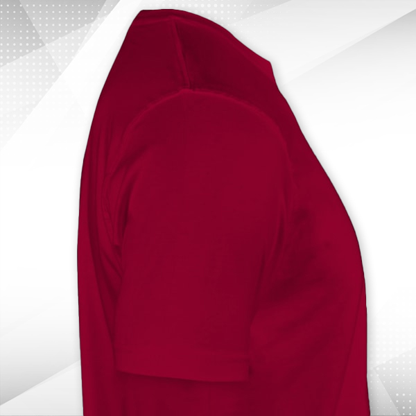 Ruffty Crew Neck Cotton T-shirt for Men Mulbery - Custom Logo Left Chest-2