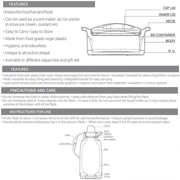 MILTON Memento Gift Set - (Brown)-5