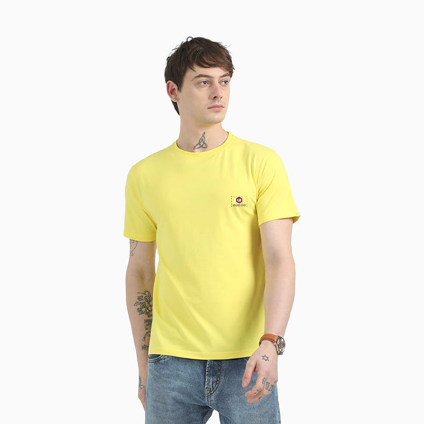 Caslay Organic Crew Neck T-Shirt (Illuminating)