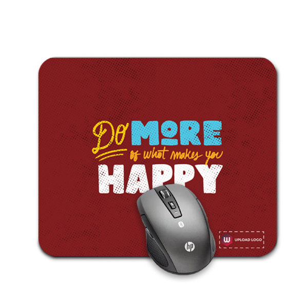 Motivational Quotes Mouse Pad with Customized Logo-1
