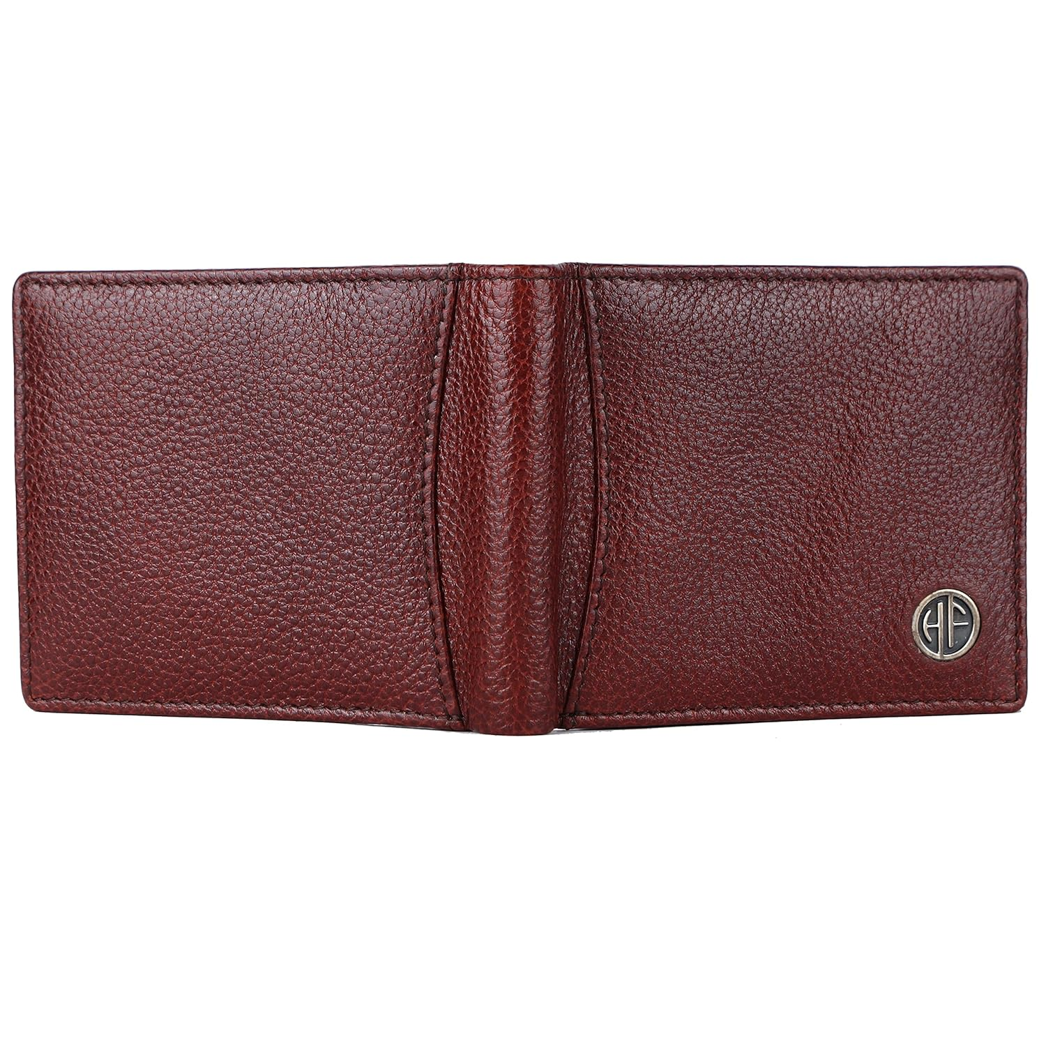 HF Premium Men's Leather Gift Set - Wallet & Belt Combo (Brume Brown)-2