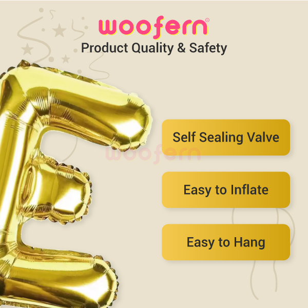 Happy Anniversary Foil Balloon 16 inch Balloon Banner (Gold)-3