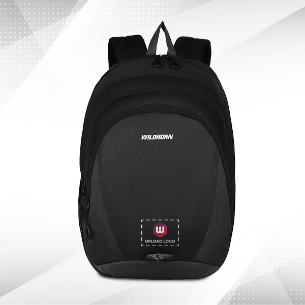 WILDHORN Vienna Laptop Backpack (Black & Grey)-0