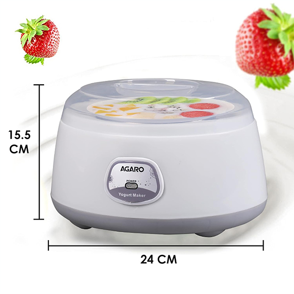 AGARO Classic Portable Yogurt Maker  1.2 Liters-5