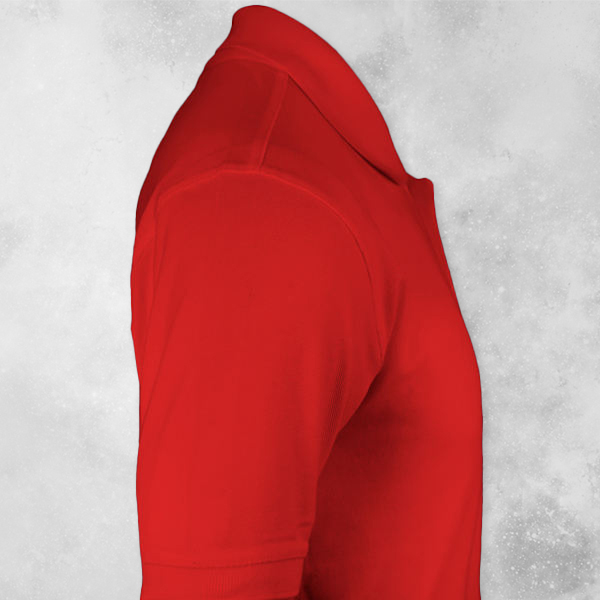 Embroidered Classic Polo T-shirt for Women Red – Custom Logo Left Chest-2