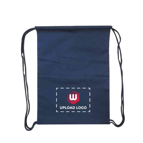 JUTELINE Drawstring Bag pack | Size - 36*50 cm - Black-0